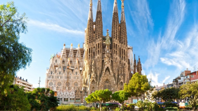 Sagrada Familia, Barcelona, Spanyolország