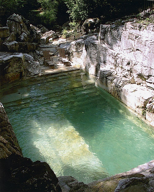 limestone pool