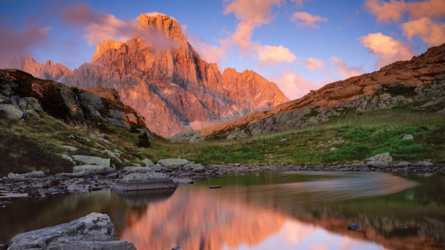 Cimon della Pala, Dolomitok, Olaszország