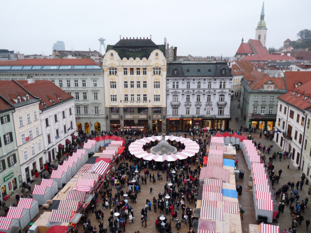 Advent Pozsonyban vásárlás és kóstolás a Hauswirth Csokoládégyárban