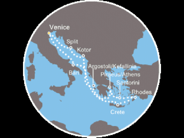 Costa Victoria - Olaszország, Görögország, Montenegro, Horvátország
