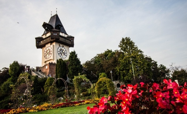 Graz és Riegersburg vára, Stájerország ikonjai