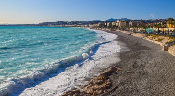 Nizza karácsonyi fényei