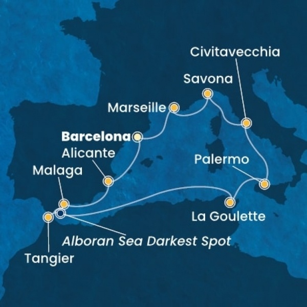 Costa Toscana - Spanyolország, Marokkó, Olaszország, Franciaország