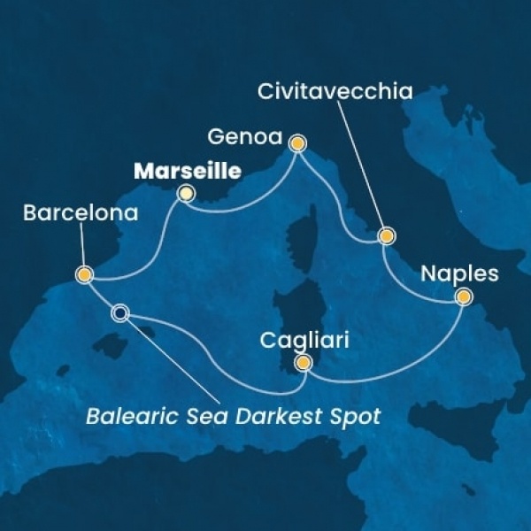 Costa Toscana - Franciaország, Spanyolország, Olaszország