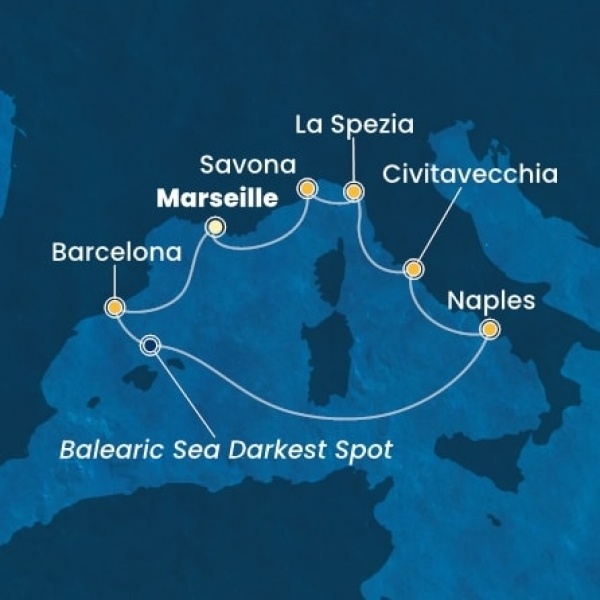 Costa Toscana - Franciaország, Spanyolország, Olaszország