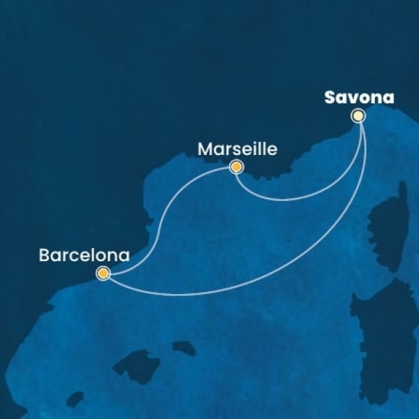 Costa Toscana - Olaszország, Franciaország, Spanyolország