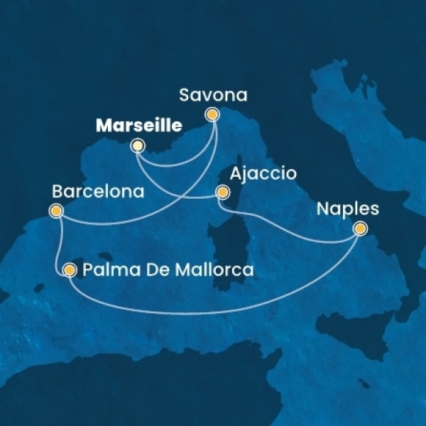 Costa Fascinosa - Franciaország, Corsica (France), Olaszország, Baleár-szigetek, Spanyolország