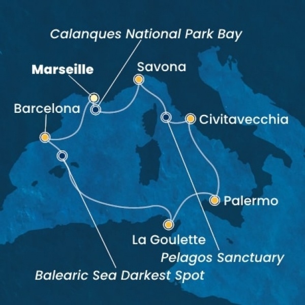 Costa Smeralda - Franciaország, Spanyolország, Olaszország