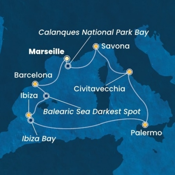Costa Smeralda - Franciaország, Spanyolország, Baleár-szigetek, Olaszország