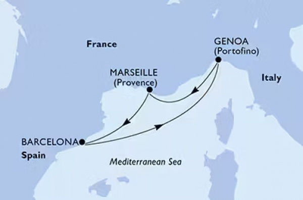 MEDITERRÁN ÍZELÍTŐ - MSC Magnifica csoportos hajóút magyar idegenvezetővel