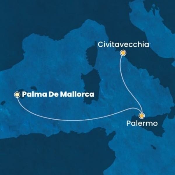 Costa Toscana - Baleár-szigetek, Olaszország