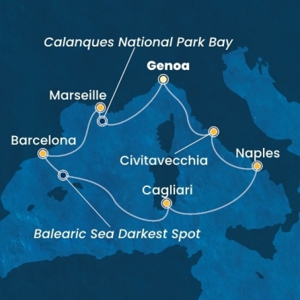 Costa Toscana - Olaszország, Franciaország, Spanyolország