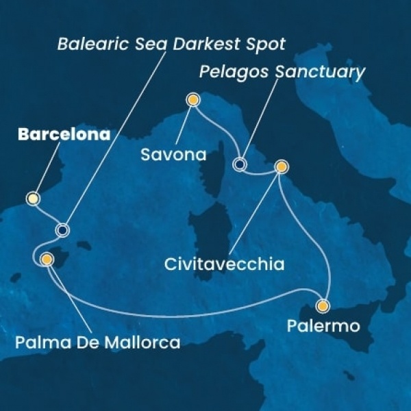 Costa Smeralda - Spanyolország, Baleár-szigetek, Olaszország