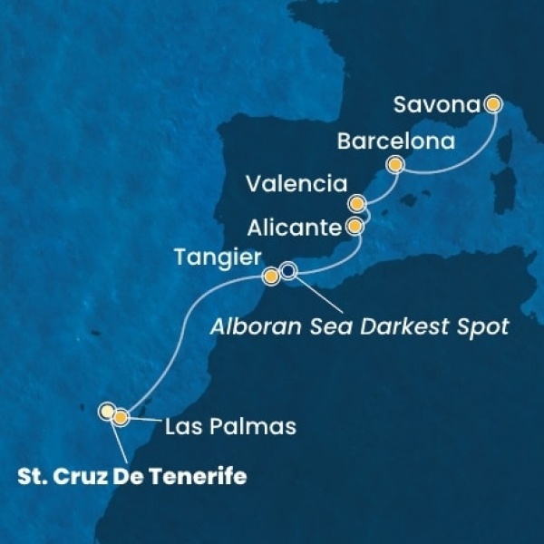 Costa Toscana - Kanári-szigetek, Marokkó, Spanyolország, Olaszország
