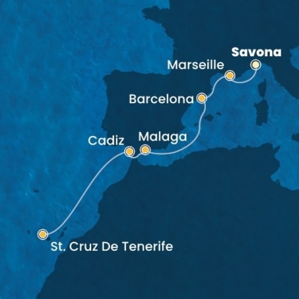 Costa Toscana - Olaszország, Franciaország, Spanyolország, Kanári-szigetek