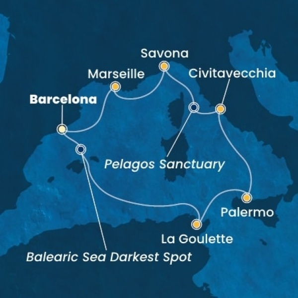 Costa Smeralda - Spanyolország, Olaszország, Franciaország