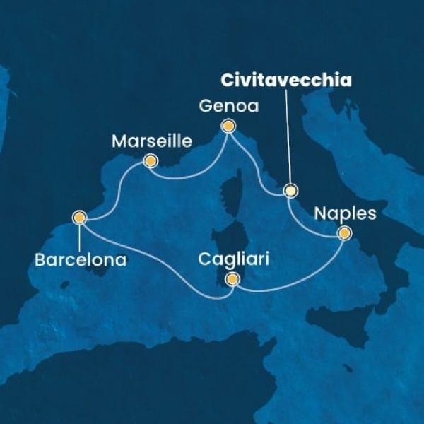 Costa Toscana - Olaszország, Franciaország, Spanyolország