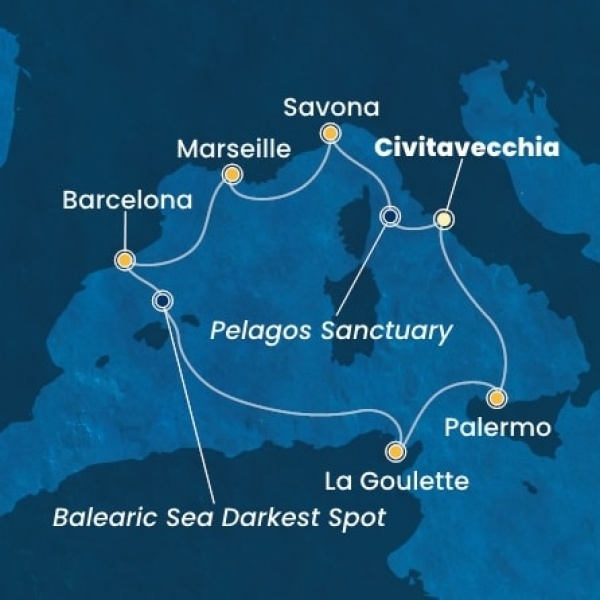 Costa Smeralda - Olaszország, Franciaország, Spanyolország