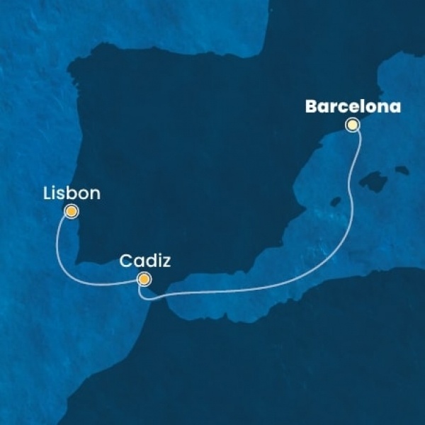 Costa Favolosa - Spanyolország, Portugália