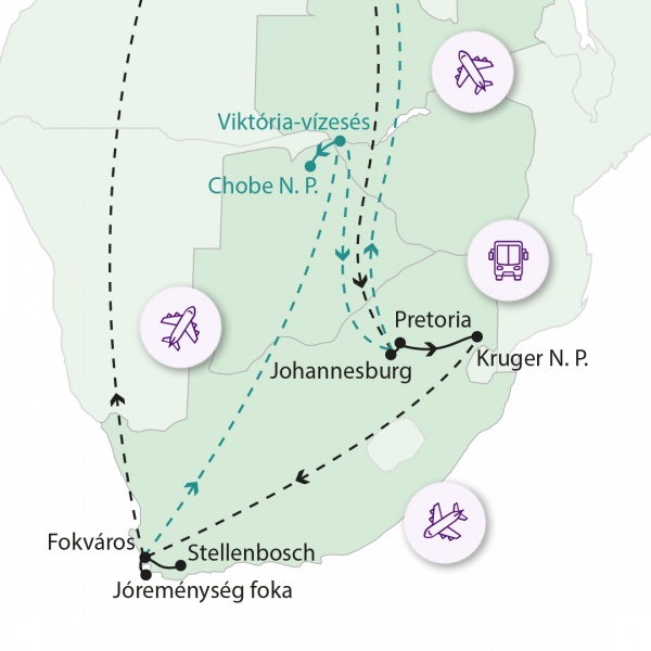 Ahol két óceán találkozik - Dél-Afrika
