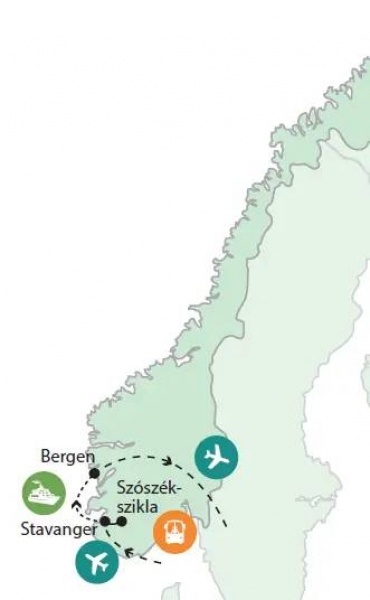 Az északi fjordok bűvöletében