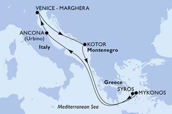 Festői Kelet-Mediterrán tájakon csoportos hajóút, busszal