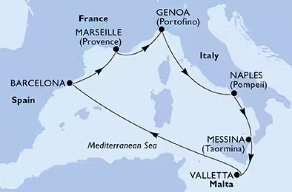 MEDITERRÁN ÉLMÉNYEK - MSC World Asia csoportos hajóút magyar idegenvezetővel | HJTD - HAJÓUTAD