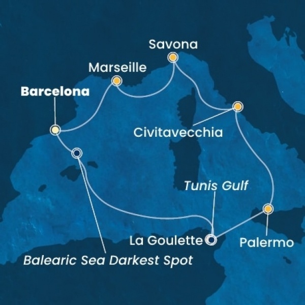 Costa Smeralda - Spanyolország, Olaszország, Franciaország