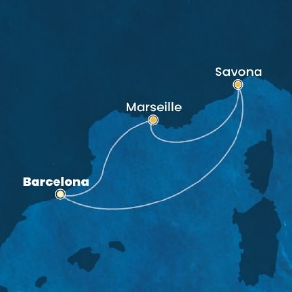 Costa Fascinosa - Spanyolország, Franciaország, Olaszország