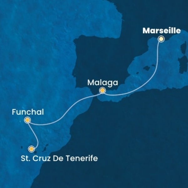 Costa Fascinosa - Franciaország, Spanyolország, Madeira, Kanári-szigetek