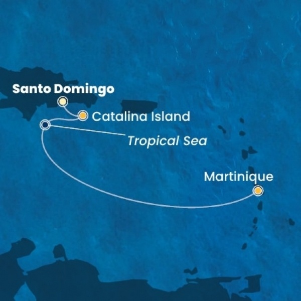 Costa Fascinosa - Dominikai Köztársaság, Holland Antillák (ABC-szigetek)