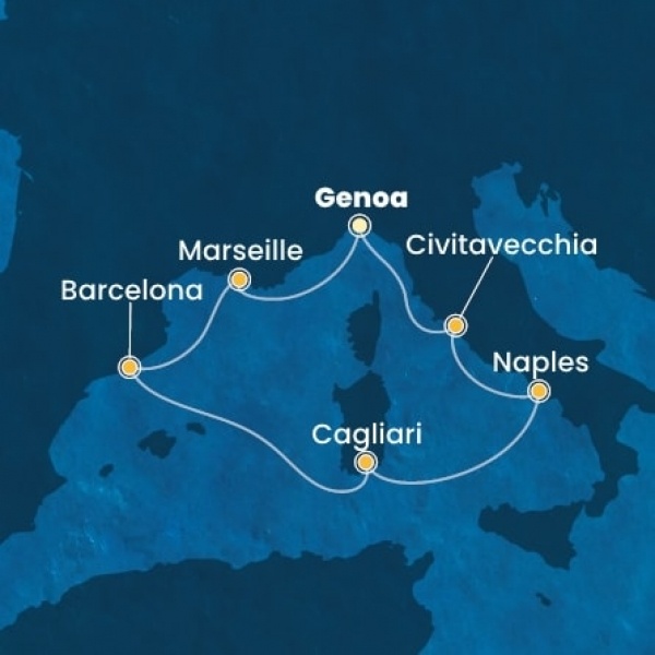 Costa Toscana - Olaszország, Franciaország, Spanyolország