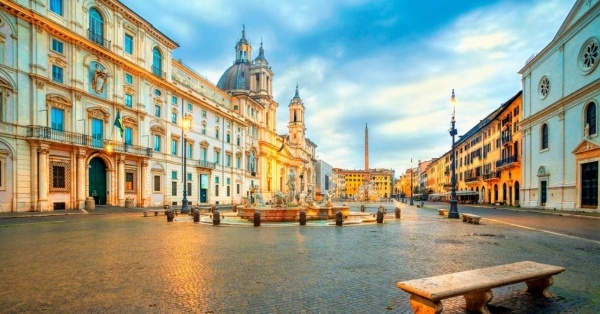 Literatúra  Róma, repülővel