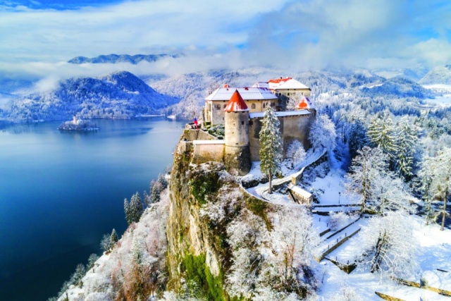 Téli élmények - Bledi-tó, Júliai Alpok és Monte Lussari