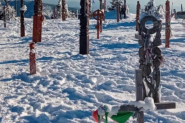 Szánnal a Hargitán