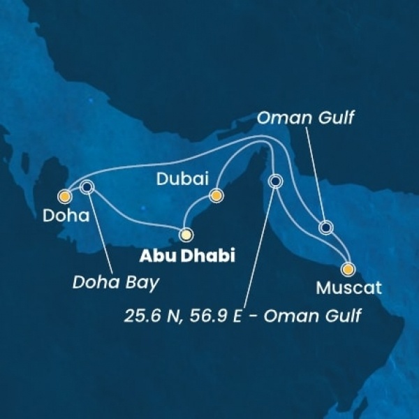 Costa Smeralda - Egyesült Arab Emirátusok, Omán Szultánság