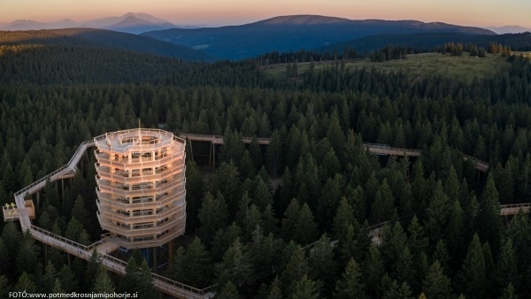 Maribor és a festöi Lombkorona-sétány