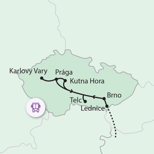 Cseh világörökségek és a száztornyú Prága