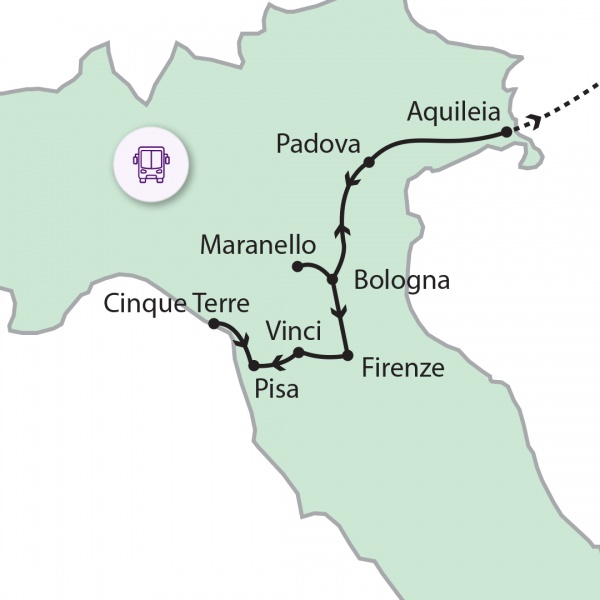 Leonardo szülőföldjén