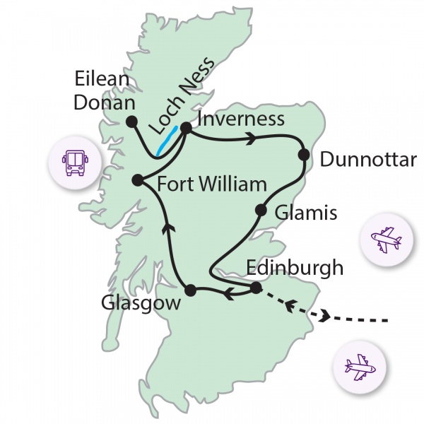 A rettenthetetlenek földjén - Skócia