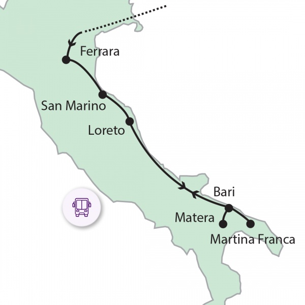 Az olasz csizma sarka, Puglia