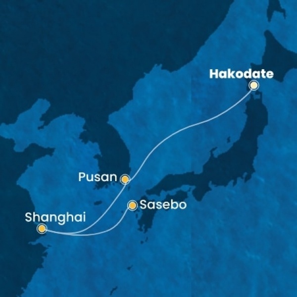 Costa Serena - Japán, South Korea, Kína