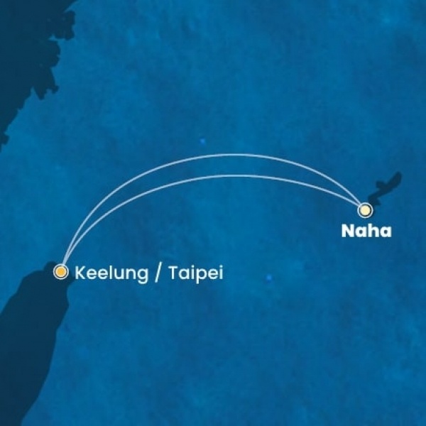 Costa Serena - Japán, Taiwan