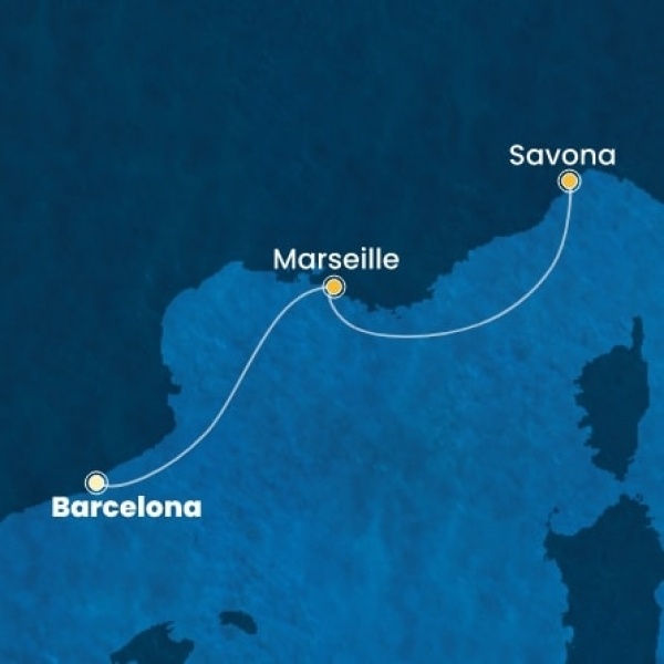 Costa Fascinosa - Spanyolország, Franciaország, Olaszország