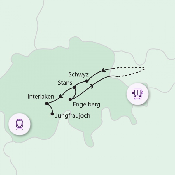 Híres felvonókon Svájcban