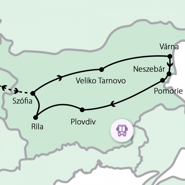 Kolostorok és rózsák földjén Bulgáriában