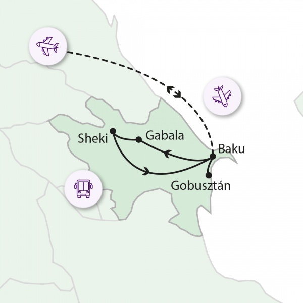 A tűz országa, Azerbajdzsán