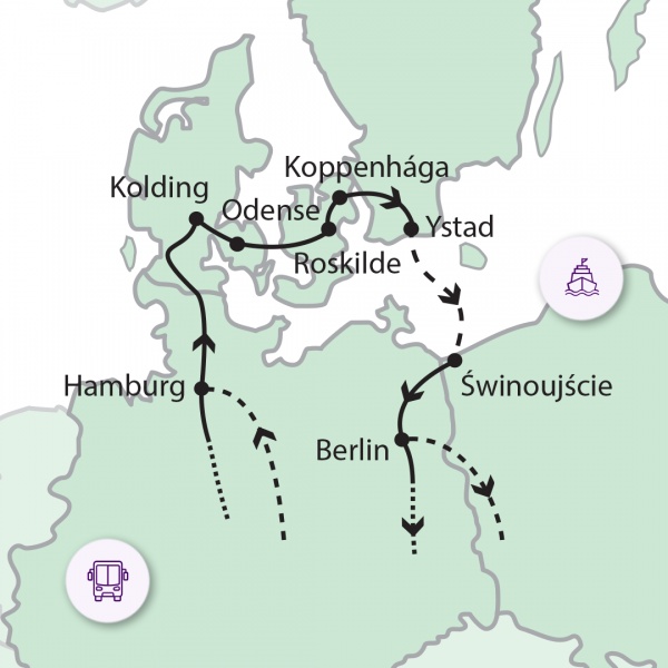 Hanza városok és Dánia