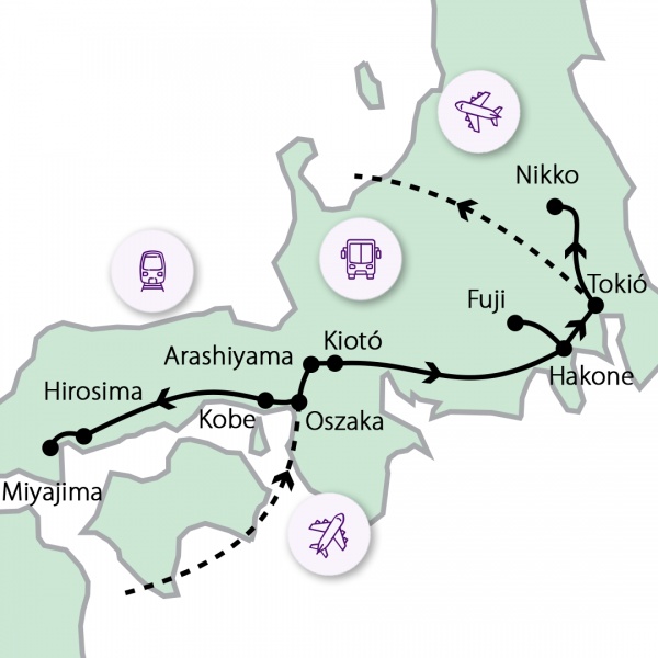 Japán - Kelet varázsa